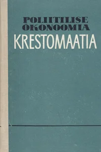 Poliitilise ökonoomia krestomaatia