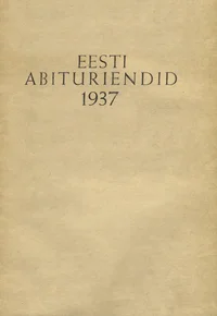 Eesti abituriendid 1937