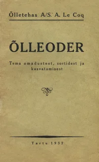 Õlleoder