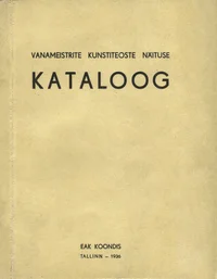 Vanameistrite kunstiteoste näitus