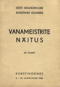 Vanameistrite näitus