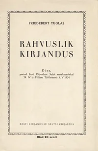 Rahvuslik kirjandus