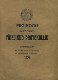 Riigikogu IV koosseis