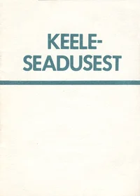Keeleseadusest