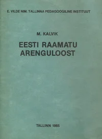 Eesti raamatu arenguloost