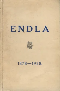 «Endla» 1878-1928
