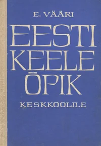 Eesti keele õpik keskkoolile