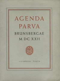 Agenda Parva Brunsbergae M.DC.XXII