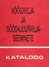 Köögivilja- ja söödajuurviljaseemnete kataloog