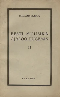 Eesti muusika ajaloo lugemik