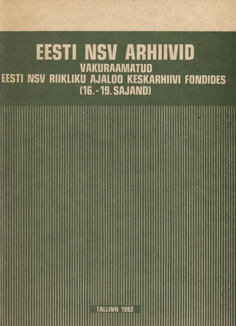 Eesti NSV arhiivid