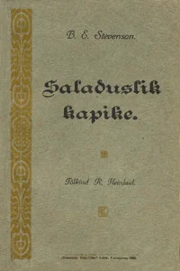 Saladuslik kapike
