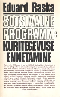 Sotsiaalne programm: kuritegevuse ennetamine