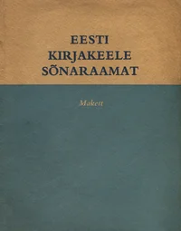 Eesti kirjakeele sõnaraamat