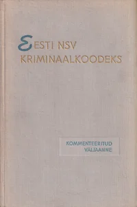 Eesti NSV kriminaalkoodeks