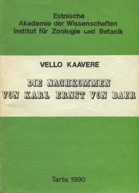 Die Nachkommen von Karl Ernst von Baer