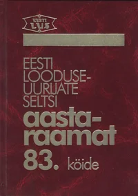 Eesti Looduseuurijate Seltsi aastaraamat