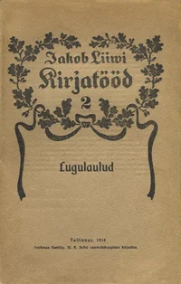 Jakob Liiwi kirjatööd