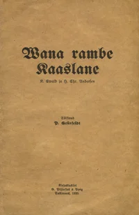 Wana rambe. Kaaslane