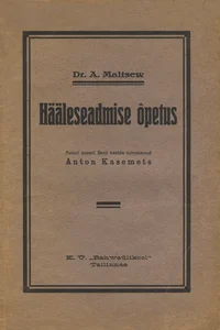 Hääleseadmise õpetus
