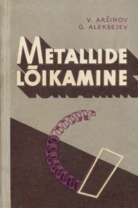 Metallide lõikamine