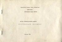 Ehituse tööoperatsioonide skeemid