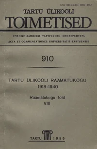 Tartu Ülikooli Raamatukogu 1918-1940