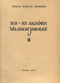 XIX-XX sajandi väliskirjanikke