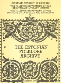 The Estonian Folklore Archive