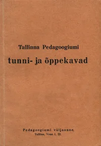Tallinna Pedagoogiumi tunni- ja õppekavad