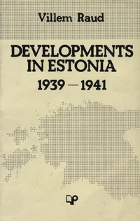 Developments in Estonia 1939-1941