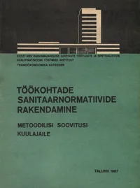 Töökohtade sanitaarnormatiivide rakendamine