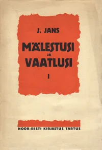 Mälestusi ja vaatlusi