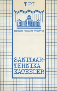 TPI sanitaartehnika kateeder