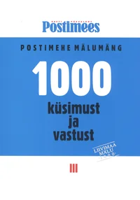 1000 küsimust ja vastust