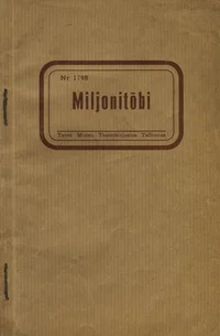 Miljonitõbi