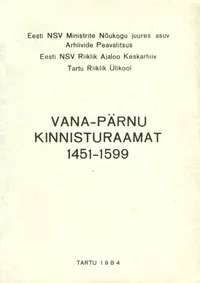 Vana-Pärnu kinnisturaamat