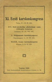 XI. Eesti karskuskongress