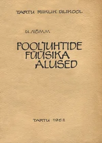 Pooljuhtide füüsika alused