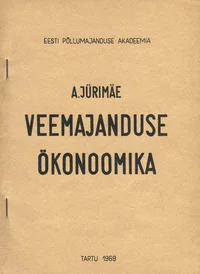 Veemajanduse ökonoomika