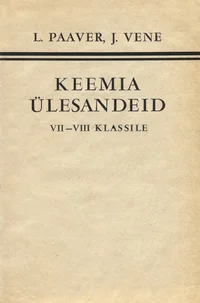 Keemia ülesandeid VII-VIII klassile