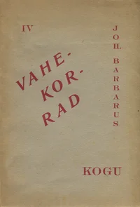Vahekorrad