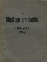 I Riigikogu