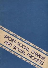 Sport: Social Change and Social Process