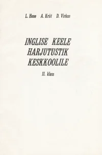 Inglise keele harjutustik keskkoolile