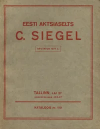 Eesti Aktsiaselts C. Siegel