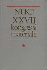 NLKP XXVII kongressi materjale