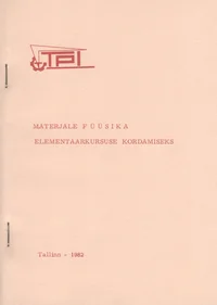 Materjale füüsika elementaarkursuse kordamiseks