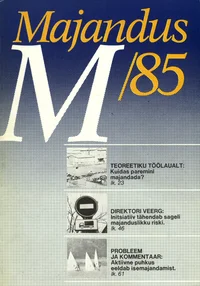 Majandus '85