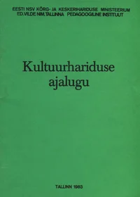 Kultuurhariduse ajalugu